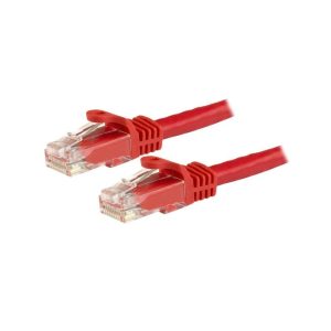StarTech.com Cavo patch antigroviglio UTP RJ45 Cat6 Gigabit 15 m rosso -