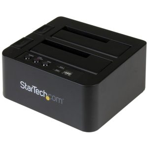 StarTech.com Dock Duplicatore autonomo USB 3.1 (10Gbps) per SATA SSD/HDD da 2,5" & 3,5" - fast-speed 28GB/min