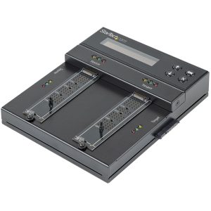 StarTech.com Duplicatore SSD/HDD M.2 SATA e Nvme - Clonatore/Eraser per dischi SSD PCIe AHCI Duplicator Cloner hard disk