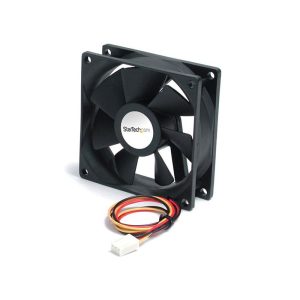 StarTech.com FAN6X25TX3H sistema di raffreddamento per computer Case Ventilatore 6 cm Nero 1 pz