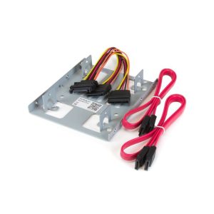 StarTech.com Staffa per doppio HDD da 2,5" a 3,5” dischi rigidi SATA - 2 montaggio in alloggiamento