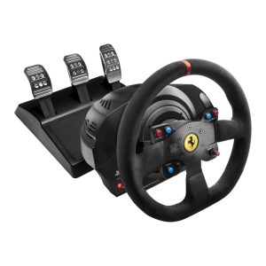 Thrustmaster T300 Ferrari Integral Racing Wheel Alcantara Edition Nero Sterzo + Pedali Analogico/Digitale PC, Playstation 4. 3
