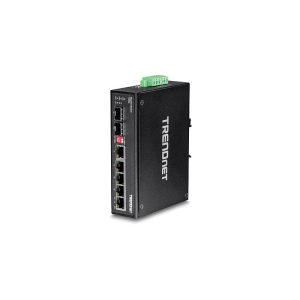 Trendnet TI-G62 switch di rete Non gestito L2 Gigabit Ethernet (10/100/1000) Nero