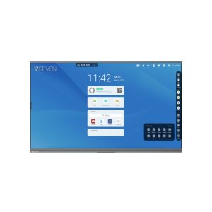 V7 IFP6502-V7PRO lavagna interattiva 165.1 cm (65") 3840 x 2160 Pixel Touch screen Nero USB / Bluetooth