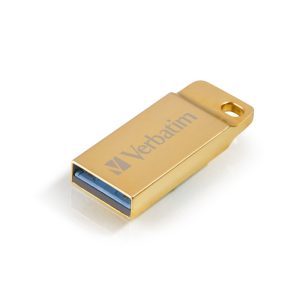 Verbatim Metal Executive - Memoria USB 3.0 da 64 GB Oro