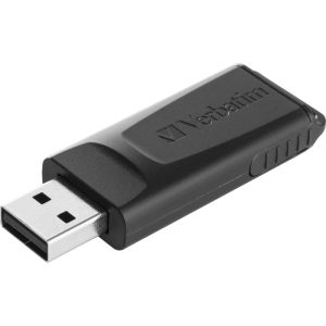 Verbatim Slider - Memoria USB da 128GB Nero
