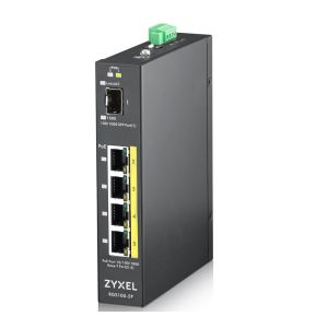 Zyxel RGS100-5P Non gestito L2 Gigabit Ethernet (10/100/1000) Supporto Power over (PoE) Nero