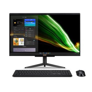 Acer aspire c24-1600 all in one 23.8 pentium n6005 2ghz ram 8gb-ssd 256gb-win 11 home black (dq.bhret.001)