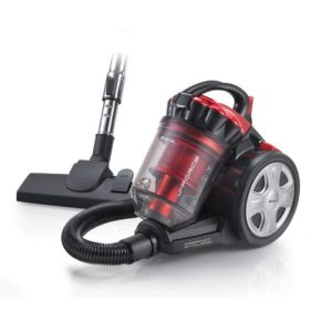 Ariete 2753 j force aspirapolvere senza sacco tecnologia multiciclonica filtro hepa a + + rosso-nero