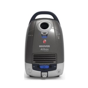 Hoover atc18li athos aspirapolvere a traino senza filo con sacco autonomia 30 minuti capacita` 5 litri grigio-silver
