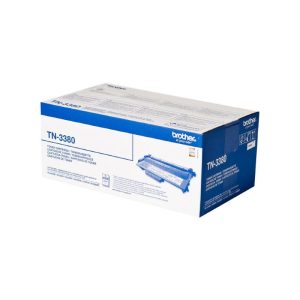 Brother tn-3380 toner nero per hl5450dn/5440d/5470dw/6180dw/mfc8510dn garanzia italia (tn-3380)