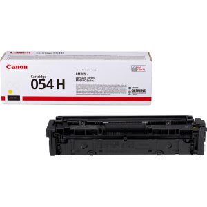 Canon 054 h toner giallo 2.300 pagine per per imageclass lbp622, mf641- i-sensys lbp621, lbp623, mf641, mf643, mf645- satera lbp622
