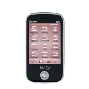 Ngm vanity touch dual sim swarovski italia black