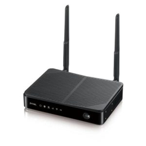 Zyxel lte3301-plus router wireless 4g lte nebulaflex slot micro sim card 4g/lte download fino a 300mbps 4 porte lan black