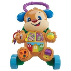 Fisher price cagnolino primi passi spingi e vai elettronico ridi e impara frc84