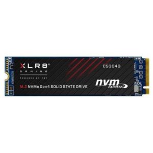 Pny xlr8 cs3040 gaming ssd 500gb m.2 nvme pci express 4.0 3d nand