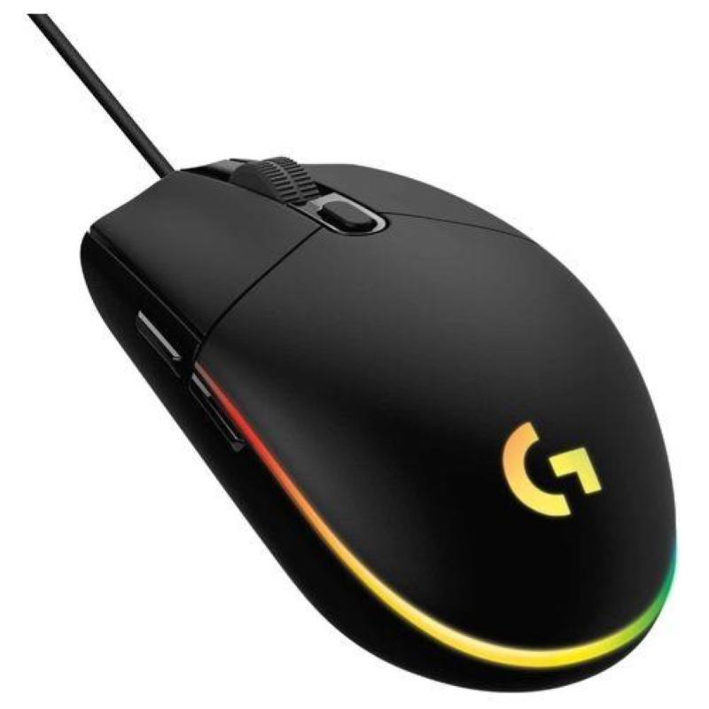 Logitech g203 lightsync gaming mouse rgb 6 pulsanti 8.000 dpi nero