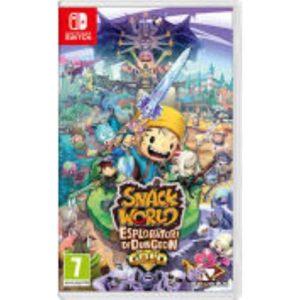 Nintendo switch snack world esploratori di dungeon gold