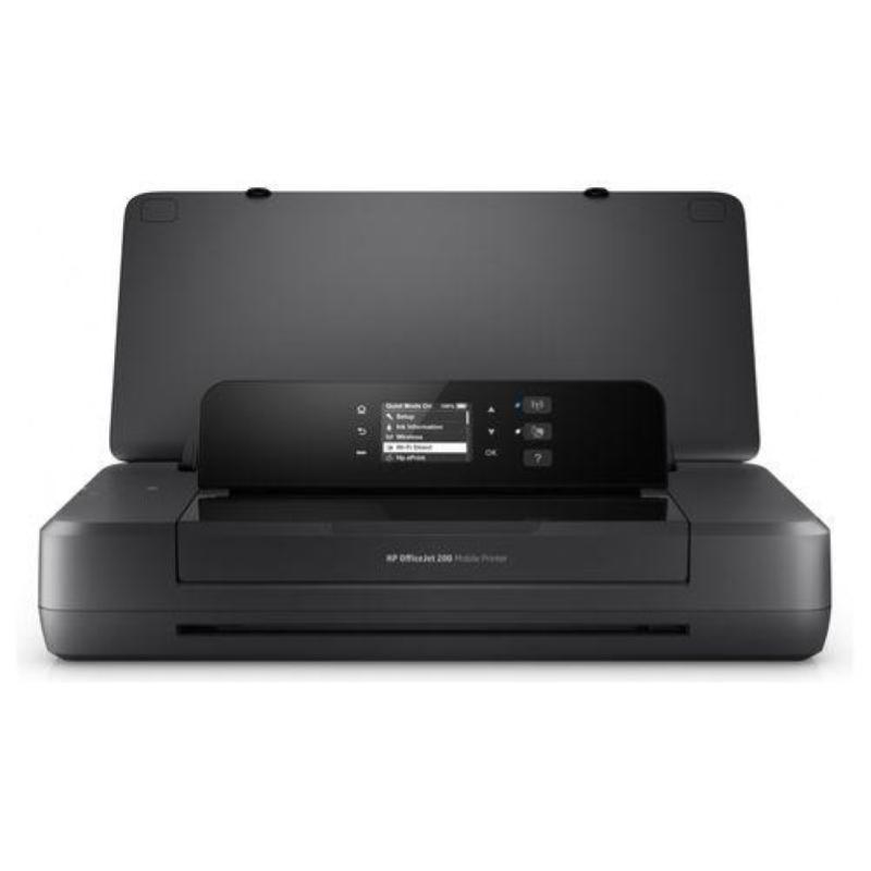 Hp officejet 200 mobile stampante portatile da casa-ufficio ideale smart working 20-18ppm usb-wifi 128mb