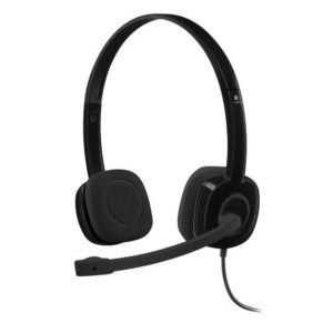 Logitech h151 cuffia stereo nero