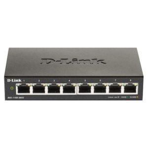 D-link dgs-1100-08v2 switch di rete gestito gigabit ethernet 10-100-1000 nero