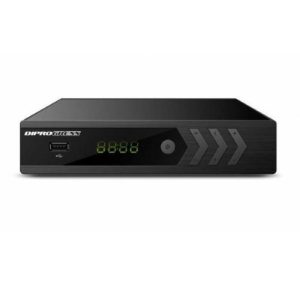 Diprogress dpt220hd decoder digitale terrestre dvb-t2 h265/hevc 10 bit doppio tuner registratore digitale pvr integrato