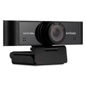 Viewsonic vb-cam-001 webcam full hd 1920×1080 a 30 fps, meeting camera con microfono incorporato, usb 2.0, ultra-wide, ampio campo visivo 120 gradi, sensore cmos 2.07m pixels, lunghezza cavo 1.5m