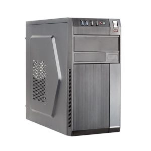 Itek cabinet microatx midi tower modello robb - alimentatore 500w - 2xusb 3.0 frontali - full nero