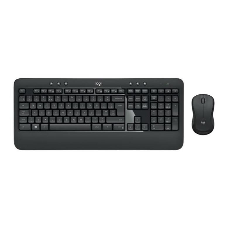 Logitech mk540 tastiera + mouse wireless layout italiano bianco nero