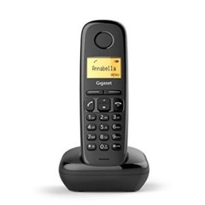 Gigaset a170 cordless dect display 1,5“ rubrica nero