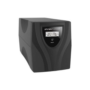 Adj ups 650-03002 gruppo di continuitÀ serie server 3000va 6 prese iec 320 c13 display lcd usb rs-232 rj45/rj11 in/out 2 batterie 12v 9ah grey