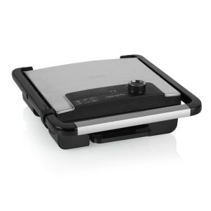 Princess piastra elettrica 2000w 30×27 cm piastra superiore flessibile antiaderente termostato regolabile nero