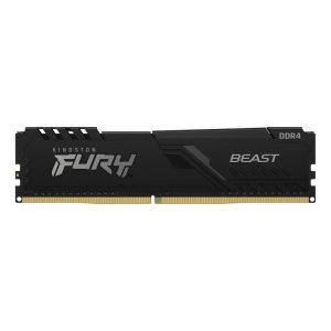 Kingston fury beast memoria ram 8gb 3600mhz ddr4 cl17 dimm black