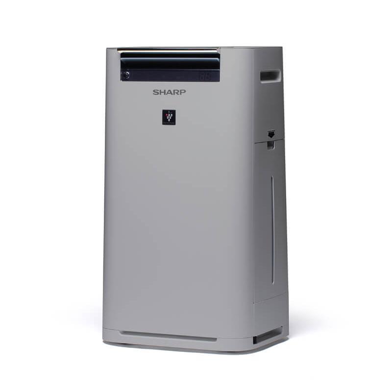 Sharp ua-hg50e-l purificatore d`aria con funzione umidificatore 33w 3 filtri fino a 38mq grigio