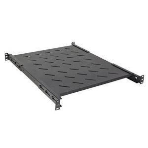 Link ripiano per armadio rack 19`` allungabile 550 mm con 4 agganci nero