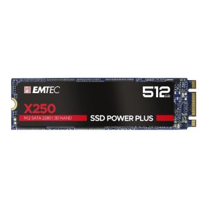 Emtec x250 ssd 512gb m.2 2280 sata iii 3d nand