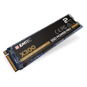 Emtec x300 ssd 2.000gb m.2 nvee 2280 pci express 3.0 3d nand