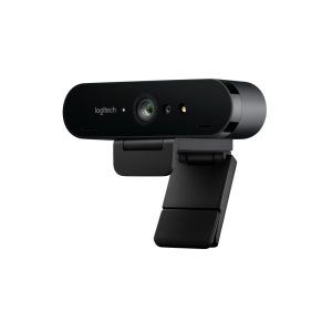 Logitech brio webcam ultra hd 4k per videoconferenza registrazione e streaming usb 3.0