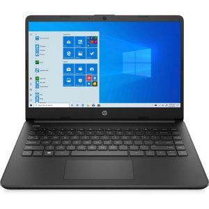 Hp 14s-dq0036nl 14 celeron n4020 1.1ghz ram 4gb-emmc 64gb-win 10 home s black (23d03ea#abz)