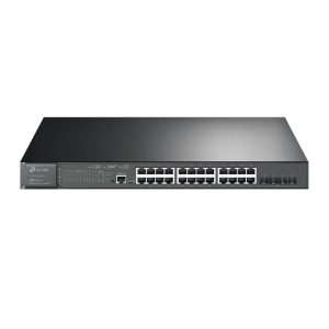 Tp-link tl-sg3428xmp switch di rete gestito l2+ gigabit ethernet 10-100-1000 supporto power over ethernet nero