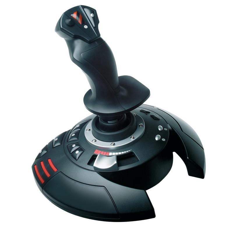 Thrustmaster t-flight stick x joystick per pc e ps3 configurato per un decollo immediato usb