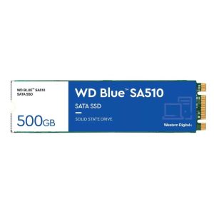 Western digital blue sa510 ssd 500gb m.2 2280 sata iii 6 gb/s