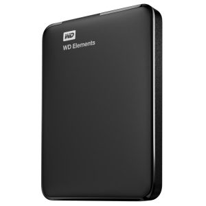 Western digital hdd esterno 1.500gb interfaccia usb 3.0 colore nero (wdbu6y0015bbk)