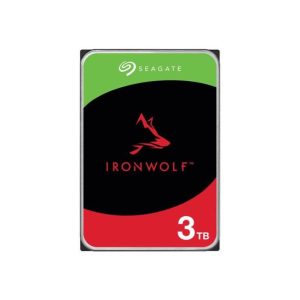 Seagate ironwolf st3000vn006 hdd 3.000gb 3.5 sata iii buffer 256mb 5.400rpm