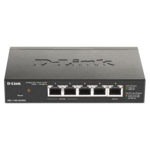 D-link dgs-1100-05pdv2 switch 5 porte gigabit poe smart managed 1 porta power delivery