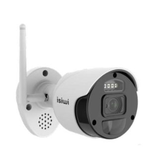 Isiwi telecamera wireless per kit connect 1080p 2mpx con funzione pir h265 ip66