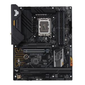Asus tuf gaming b660-plus wifi d4 scheda madre atx, intel b660, lga1700, ddr4, pci 5.0, lan intel 2.5gb, wifi 6, realtek 7.1 surround, 3xm.2, 4xsata 6gb-s, usb 3.2 gen 2x2, armoury crate, nero