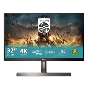 Philips monitor 31.5`` led ips 329m1rv - 00 gaming 3840 x 2160 4k ultra hd tempo di risposta 1 ms frequenza di aggiornamento 144 (hz)