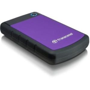 Transcend storejet 25h3p hdd esterno 1tb interfaccia usb 3.0 formato 2.5 5.400 rpm colore viola