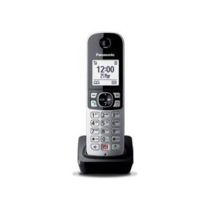 Panasonic kx-tga685ex cordless aggiuntivo dect-gap display 1.8`` rubrica vivavoce nero